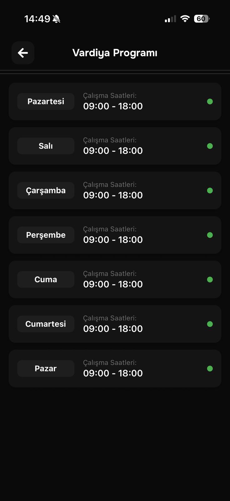 Vardiya Programı