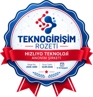 Teknogirişim Rozeti — Hızlıyo Teknoloji A.Ş.
